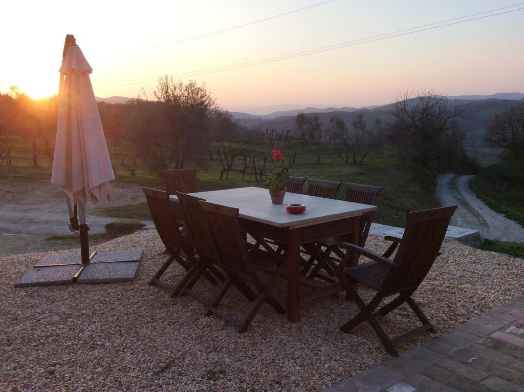 Agriturismo Le Canterie Radicondoli Luaran gambar